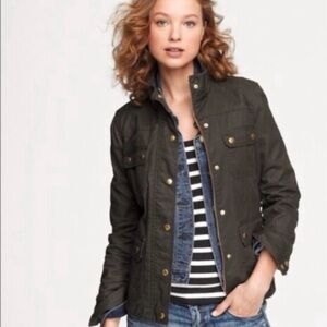 J. Crew Dark Green Utility Jacket